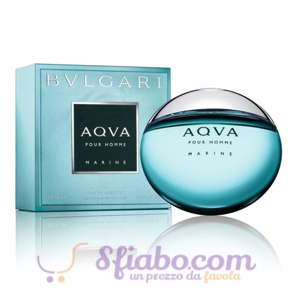 Profumo Uomo Bulgari Aqva Pour Homme Marine 100ml EDT - Sfiabo.com