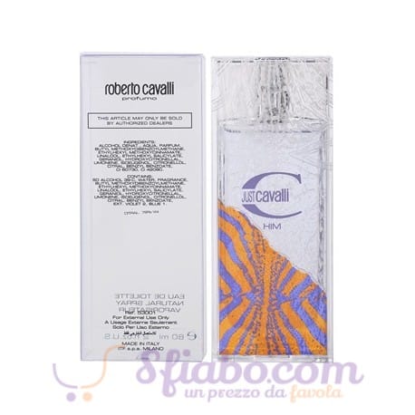 Profumo Roberto Cavalli Just Cavalli Classico Uomo EDT 60ml - Sfiabo.com