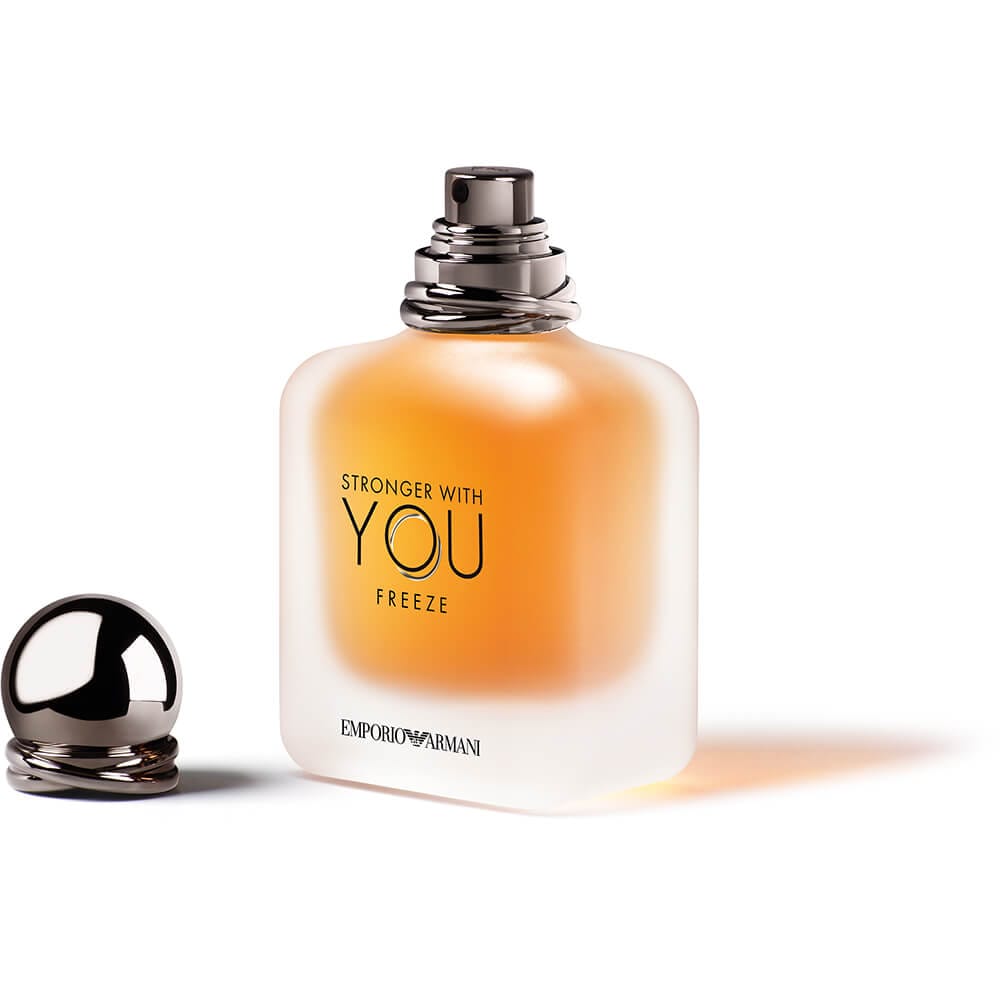 Giorgio Armani Stronger With You Freeze EDT 100ml Uomo Tester - Sfiabo.com